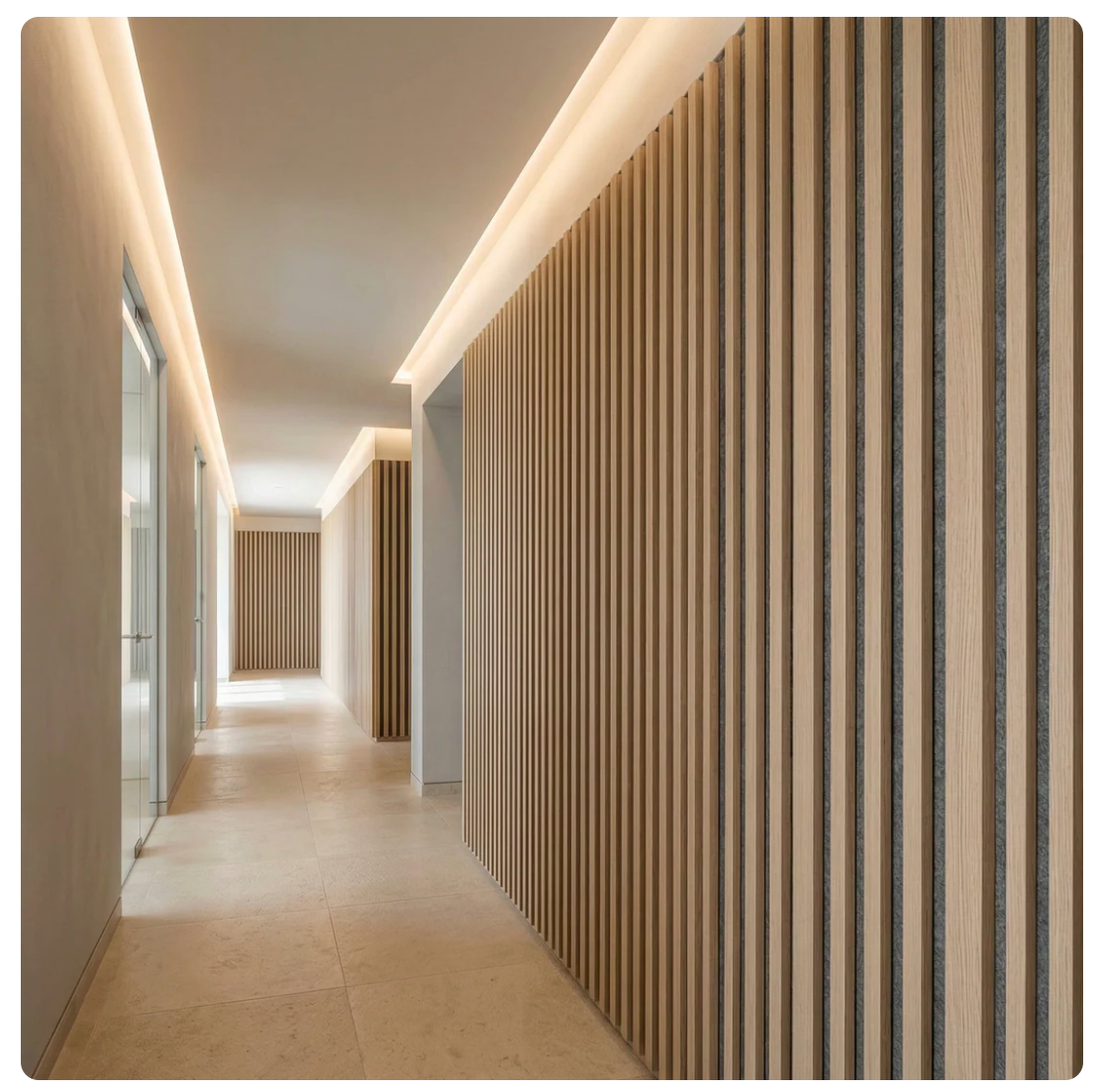 Painel Easy Premium - Acabamento Ripado de Alta Marcenaria